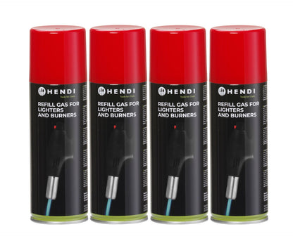 Gasbus, HENDI, set van 4 stuks