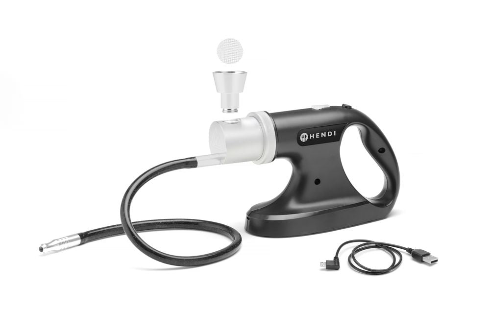 Rookpistool oplaadbaar - met 3 blaas snelheden., HENDI, 215x70x(H)160mm