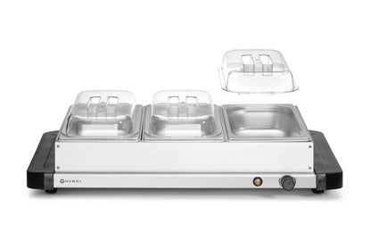 Voedselwarmer, HENDI, 220-240V/400W, 657x381x(H)161mm