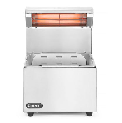 Frietverwarmer, HENDI, GN 1/2, 220-240V/400W, 357x267x(H)376mm