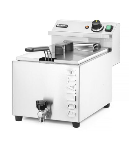 Friteuse XL met aftapkraan HENDI GOLIATH, HENDI, 10L, 400V/10200W, 300x585x(H)392mm