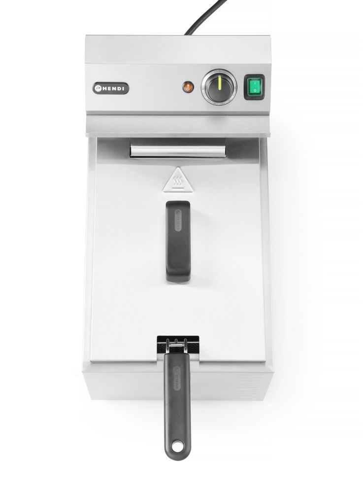 Friteuse XL met aftapkraan HENDI GOLIATH, HENDI, 10L, 400V/10200W, 300x585x(H)392mm