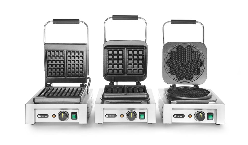 Wafelmaker 'Brussels', HENDI, 230V/2200W, 330x520x(H)277mm