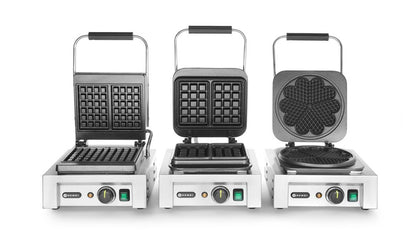 Wafelmaker 'Brussels', HENDI, 230V/2200W, 330x520x(H)277mm