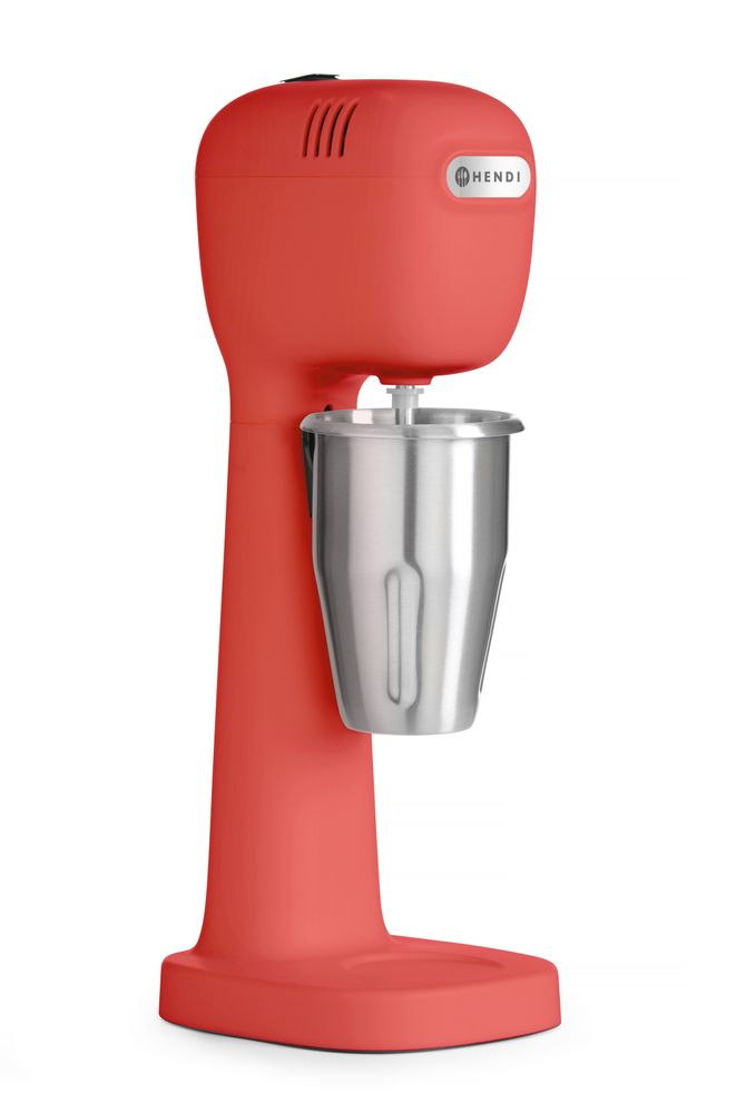 Milkshaker - Design by Bronwasser, HENDI, designed by Robert Bronwasser, Rood, 220-240V/400W, 170x196x(H)490mm