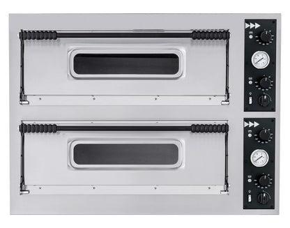 Pizza-oven BASIC XXL 66, HENDI, 2 kamers, 400V/18000W, 1365x968x(H)745mm