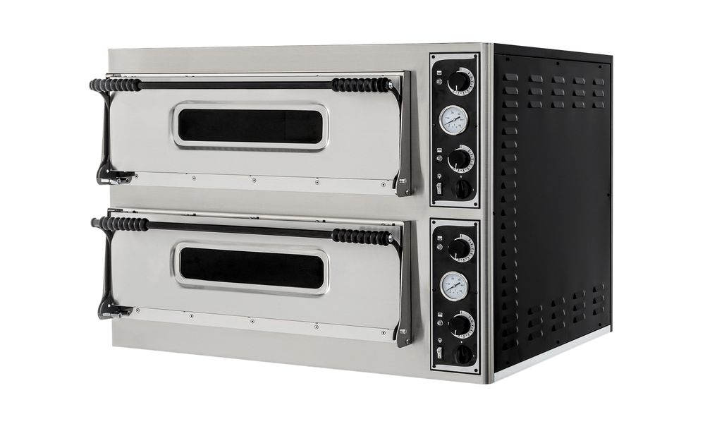 Pizza-oven BASIC XXL 66, HENDI, 2 kamers, 400V/18000W, 1365x968x(H)745mm