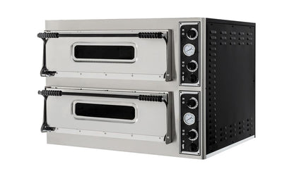 Pizza-oven BASIC XXL 66, HENDI, 2 kamers, 400V/18000W, 1365x968x(H)745mm