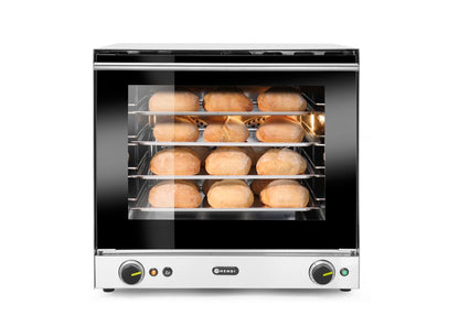 Heteluchtoven met vochtinjectie H90S, HENDI, 62L, 220-240V/2670W, 595x595x(H)570mm