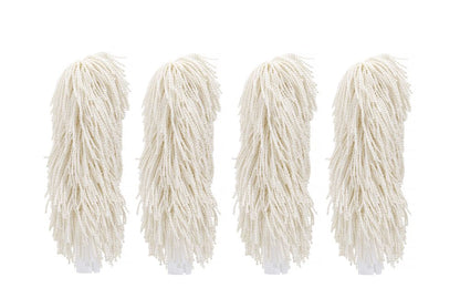 Borstels voor poleermachine – 2 stuks, HENDI, Groot, Wit, 235x55mm