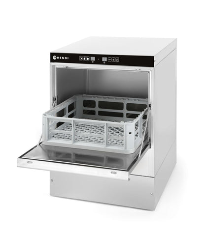 Vaatwasser 40x40 - elektronische bediening, HENDI, 472x566x(H)705mm