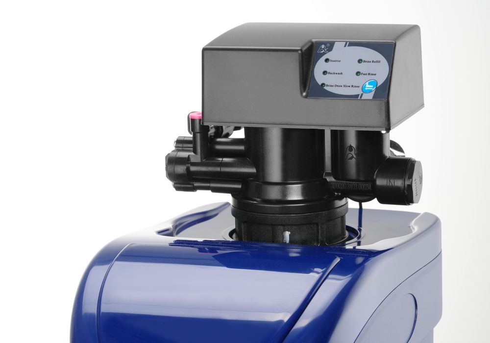 Waterontharder, halfautomatisch, HENDI, 230V/18W, 216x404x(H)504mm