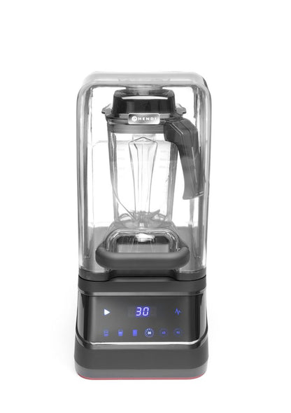 Bar Blender digitaal met geluiddempende kap en BPA-vrije kan, HENDI, 230V/1680W, 250x300x(H)546mm