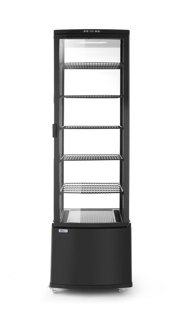 Koelvitrinekast 270L, Arktic, zwart, Zwart, 230V/290W, 556x526x(H)1913mm