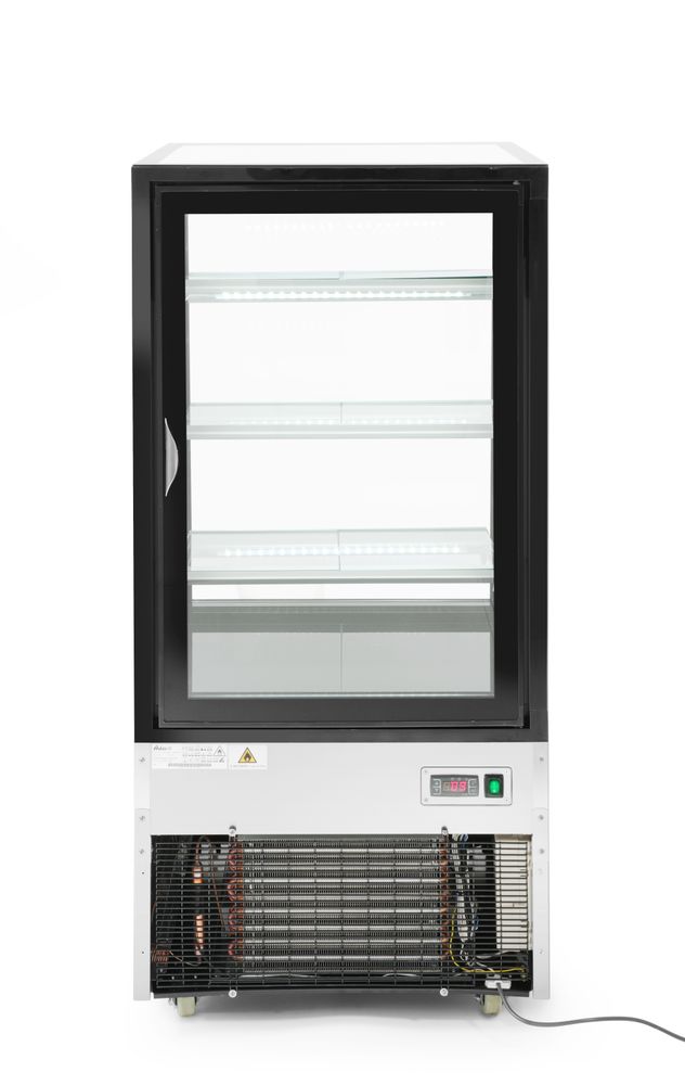 Koelvitrine met 3 schuine schappen, Arktic, 300L, 230V/480W, 650x833x(H)1460mm
