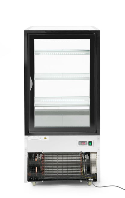 Koelvitrine met 3 schuine schappen, Arktic, 300L, 230V/480W, 650x833x(H)1460mm