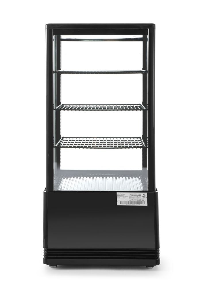 Koelvitrinekast 78L, Arktic, zwart, 230V/170W, 444x397x(H)940mm