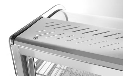 Opzet warmhoudvitrine, HENDI, 160 Liter, 230V/1500W, 885x570x(H)680mm