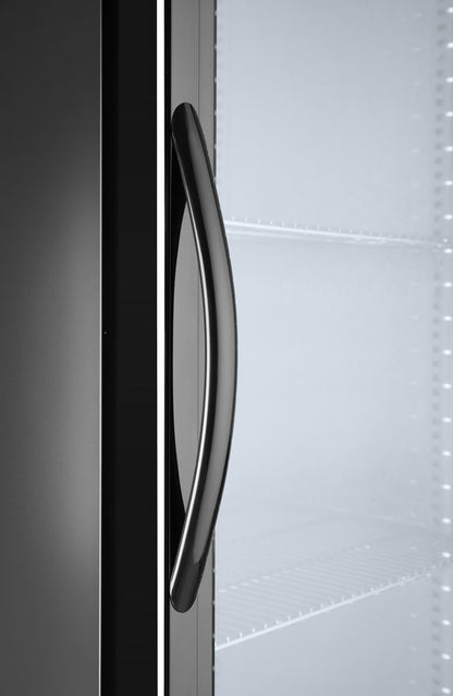 Backbar koelkast met enkele deur, Arktic, 300L, Zwart, 220-240V/195W, 600x528x(H)1820mm