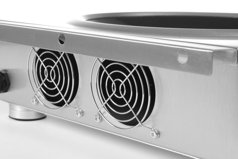 Inductiewok model 3500, HENDI, Profi Line, Inductieplaat, 230V/3500W, 340x450x(H)130mm