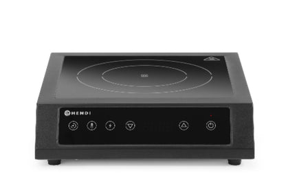 Inductie kookplaat model 3500 D XL, HENDI, Profi Line, 220V/3500W, 355x400x(H)100mm