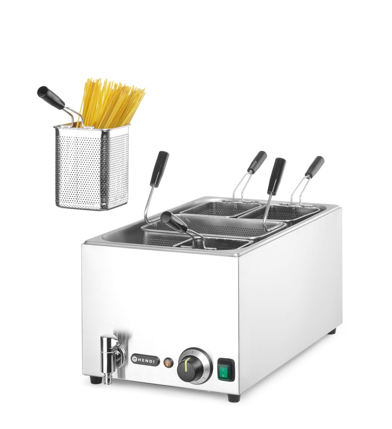 Pastakoker, HENDI, 25L, 230V/3500W, 601x326x(H)279 mm