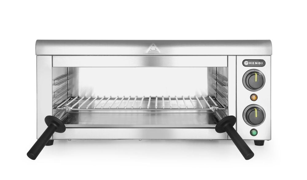 Salamander met muurbevestiging, HENDI, 230V/2000W, 610x450x(H)275mm