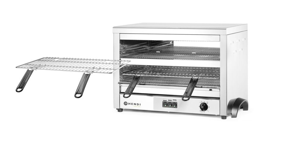 Quartz salamander MAXI GN 1/1, HENDI, 400V/4500W, 682x528x(H)455mm