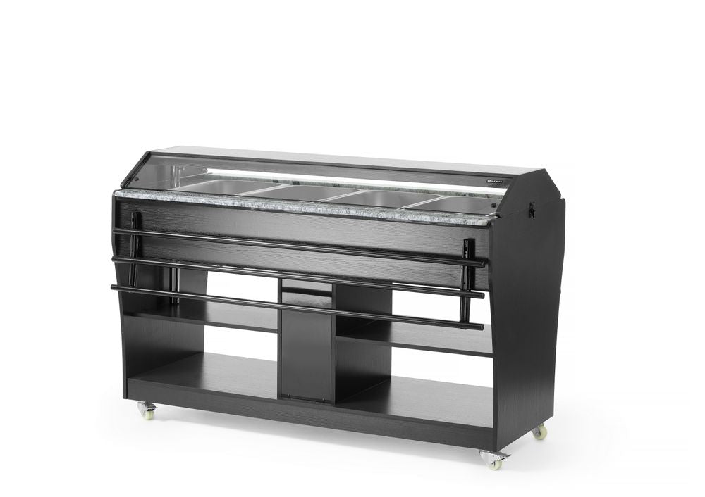Warm buffet display, HENDI, GN 1/1, 1490x765x(H)1370mm