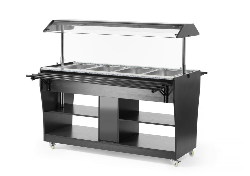 Warm buffet display, HENDI, GN 1/1, 1490x765x(H)1370mm