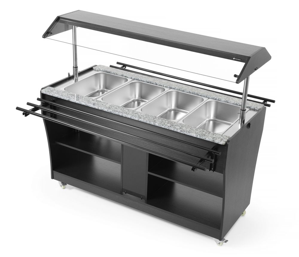 Warm buffet display, HENDI, GN 1/1, 1490x765x(H)1370mm