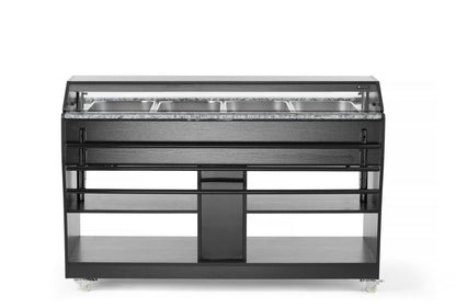 Warm buffet display, HENDI, GN 1/1, 1490x765x(H)1370mm