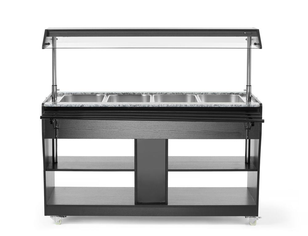 Warm buffet display, HENDI, GN 1/1, 1490x765x(H)1370mm