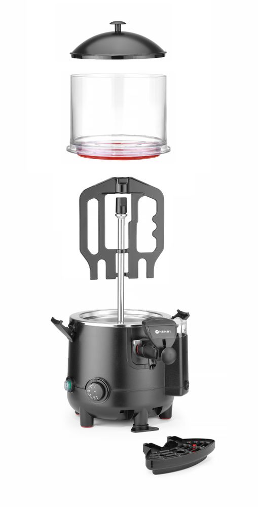 Chocolademelk dispenser, HENDI, 5L, 230V/1006W, 440x360x(H)471mm