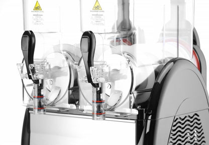 Slush machine 2x12L, HENDI, 24L, 220-240V/710W, 470x515x(H)780mm