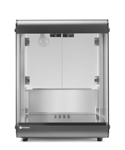 Nacho warmer, HENDI, Zwart, 220-240V/500W, 400x344x(H)525mm