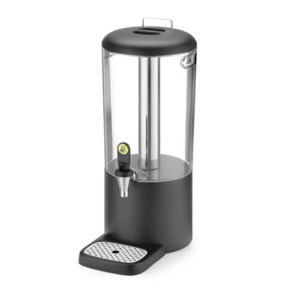 Sapdispenser UNIQ, HENDI, Zwart, 8L, 318x216x(h)532mm