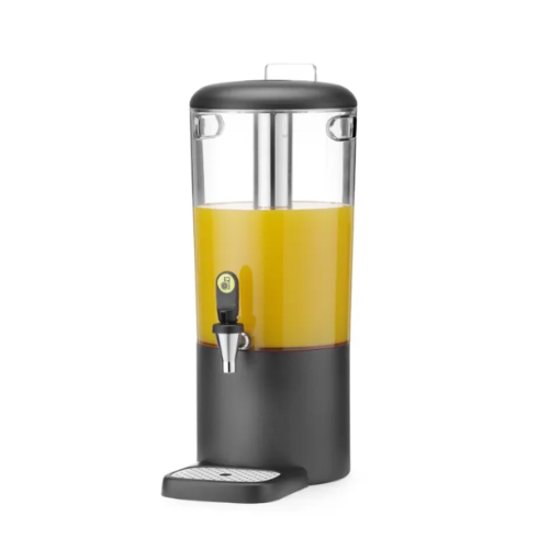 Sapdispenser UNIQ, HENDI, Zwart, 8L, 318x216x(h)532mm