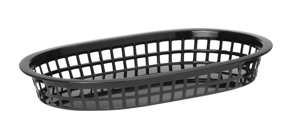 Serveermanden fastfoodstijl, HENDI, Zwart, 6 st., 275x175x(H)38mm