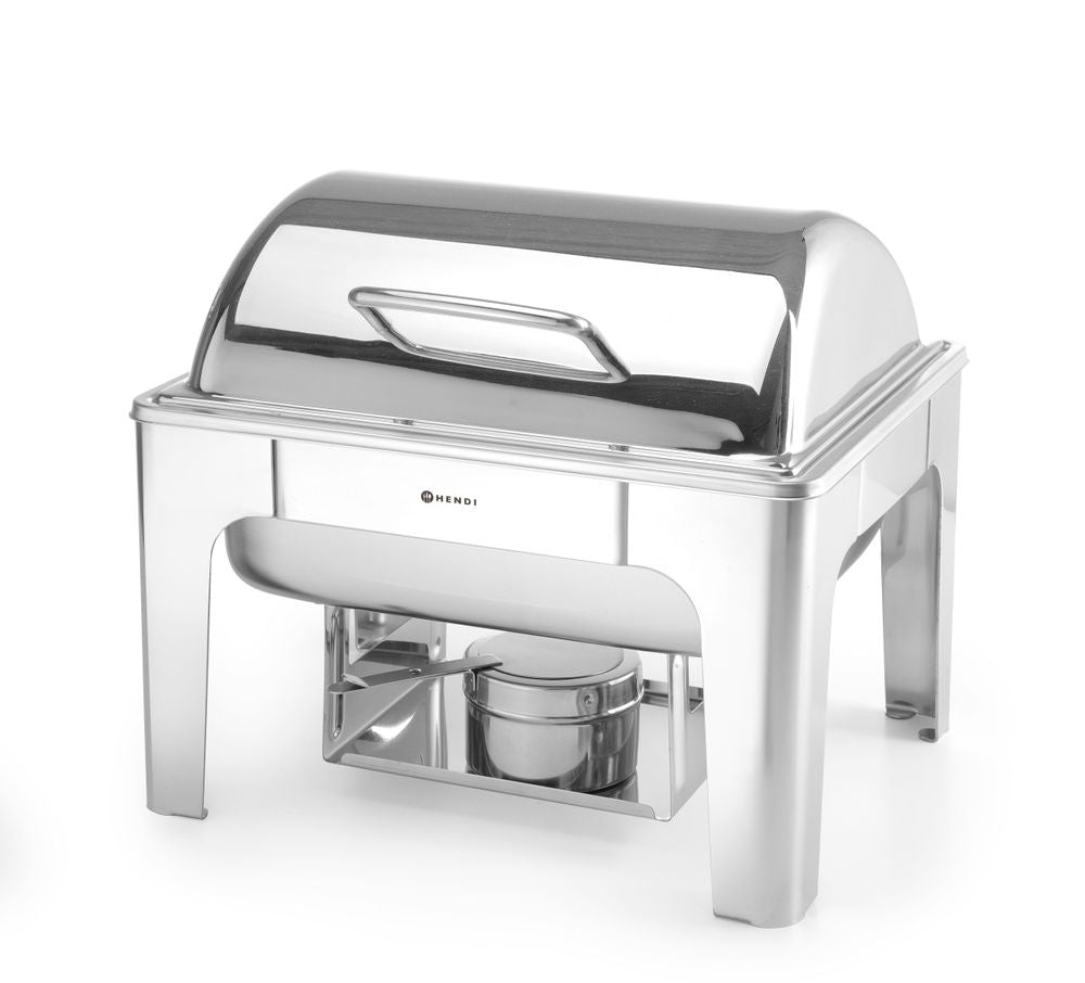 Chafing dish GN 1/2 mirror finish, HENDI, Profi Line, 4L, 365x345x(H)345mm