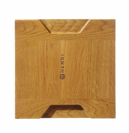 Eiken serveerplank, HENDI, 270x270x(H)20mm