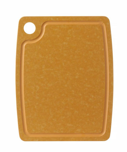 Snijplank Houtvezel met Anti-slip, HENDI, Bruin, 300x235x(h)6mm