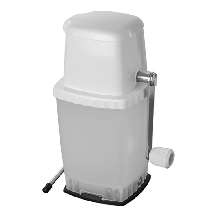 IJscrusher met Vacuüm voet, Tellier, Wit, RVS