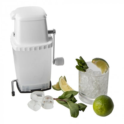 IJscrusher met Vacuüm voet, Tellier, Wit, RVS