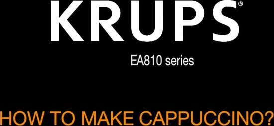 Krups EA810B70 Arabica - Volautomatische Espressomachine - Touchscreen - 1,7L - Zwart/Grijs