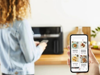 Tefal Easy Fry Dual Airfryer XXL – 8,3L - Dubbele Lade - 2700W - Zwart