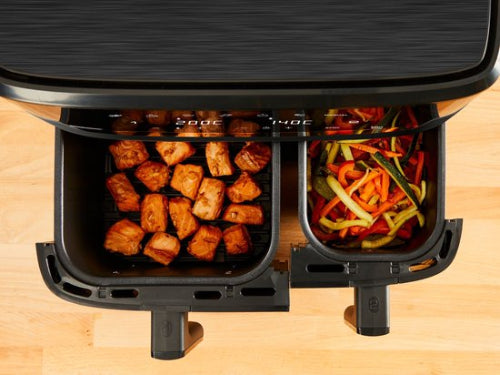 Tefal Easy Fry Dual Airfryer XXL – 8,3L - Dubbele Lade - 2700W - Zwart