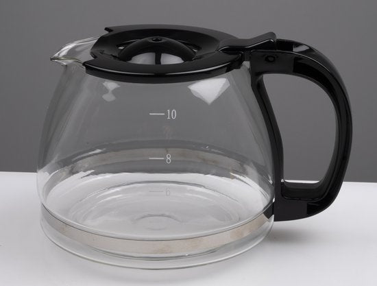 Koffiezetapparaat, Alpina, 1.25 Liter Filterkoffie - Met glazen kan voor 12 kopjes, Warmhoudplaat