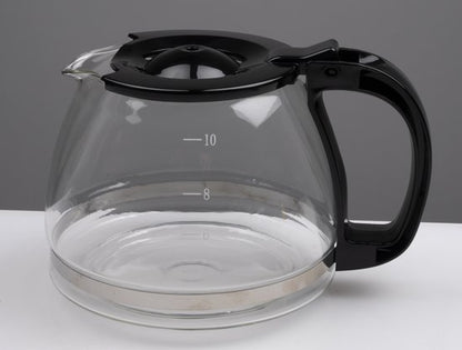 Koffiezetapparaat, Alpina, 1.25 Liter Filterkoffie - Met glazen kan voor 12 kopjes, Warmhoudplaat