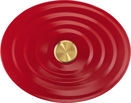Tefal Air Braadpan, Ovaal 30x23 cm, Rood